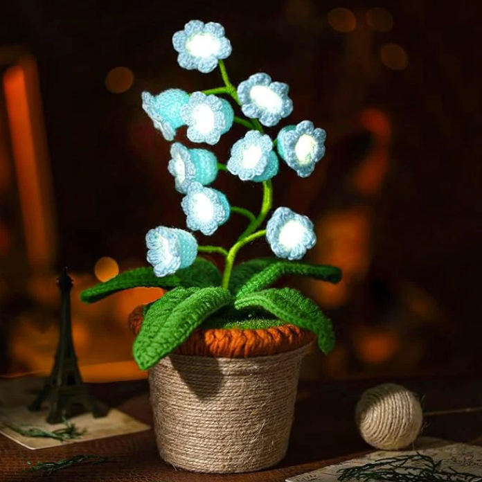 Handmade Crochet Glow Flower