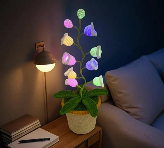 Handmade Crochet Glow Flower